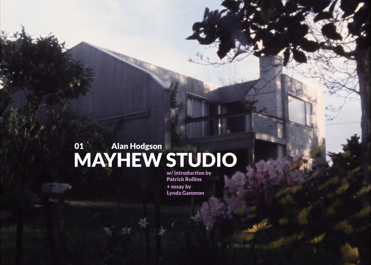 Hodgson's Mayhew Studio, 1969